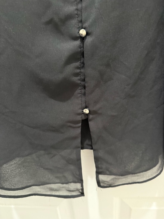 mine Neon Coral and Black Sleeveless Top Large - Picture 6 of 12